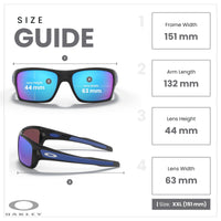 Oakley Turbine OO9263 Rectangular Sunglasses For Men+ BUNDLE Leash + BUNDLE with Designer iWear Eyewear Kit - 7DAY'S