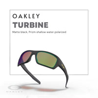 Oakley Turbine OO9263 Rectangular Sunglasses For Men+ BUNDLE Leash + BUNDLE with Designer iWear Eyewear Kit - 7DAY'S