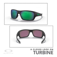 Oakley Turbine OO9263 Rectangular Sunglasses For Men+ BUNDLE Leash + BUNDLE with Designer iWear Eyewear Kit - 7DAY'S