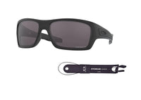 Oakley Turbine OO9263 Rectangular Sunglasses For Men+ BUNDLE Leash + BUNDLE with Designer iWear Eyewear Kit - 7DAY'S