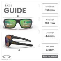 Oakley Turbine OO9263 Rectangular Sunglasses For Men+ BUNDLE Leash + BUNDLE with Designer iWear Eyewear Kit - 7DAY'S