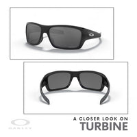Oakley Turbine OO9263 Rectangular Sunglasses For Men+ BUNDLE Leash + BUNDLE with Designer iWear Eyewear Kit - 7DAY'S