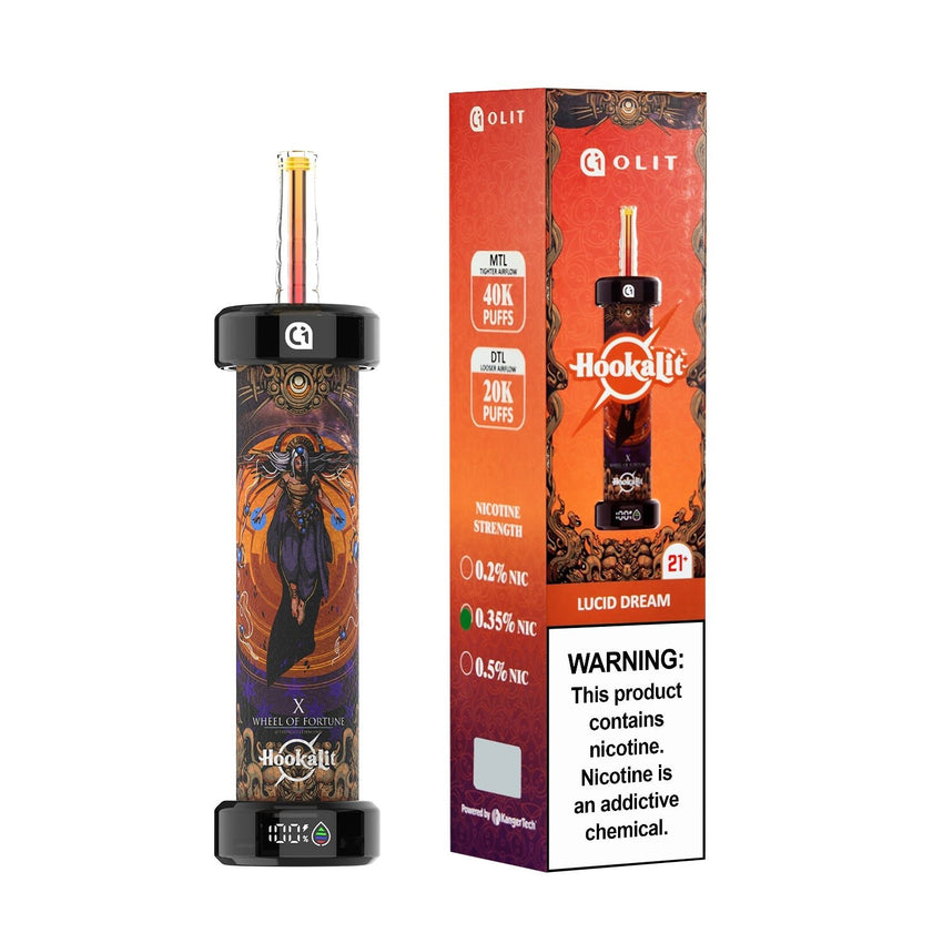 OLIT Hookalit 40000 Disposable Device - 40000 Puffs - 7DAY'S