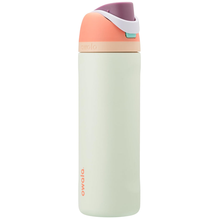 Owala FreeSip Insulated Stainless Steel Water Bottle with Straw for Sports, Travel, and School BPA - Free Sports Water Bottle, 24 oz, Tropical - 7DAY'S
