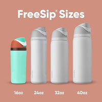 Owala FreeSip Insulated Stainless Steel Water Bottle with Straw for Sports, Travel, and School BPA - Free Sports Water Bottle, 24 oz, Tropical - 7DAY'S