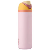 Owala FreeSip Insulated Stainless Steel Water Bottle with Straw for Sports, Travel, and School BPA - Free Sports Water Bottle, 24 oz, Tropical - 7DAY'S