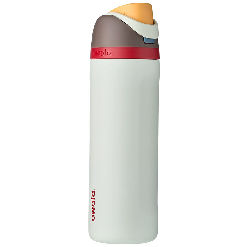 Owala FreeSip Insulated Stainless Steel Water Bottle with Straw for Sports, Travel, and School BPA - Free Sports Water Bottle, 24 oz, Tropical - 7DAY'S