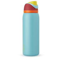 Owala FreeSip Insulated Stainless Steel Water Bottle with Straw for Sports, Travel, and School BPA - Free Sports Water Bottle, 24 oz, Tropical - 7DAY'S