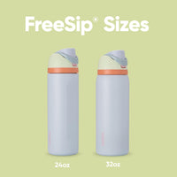 Owala FreeSip Insulated Stainless Steel Water Bottle with Straw for Sports, Travel, and School BPA - Free Sports Water Bottle, 24 oz, Tropical - 7DAY'S