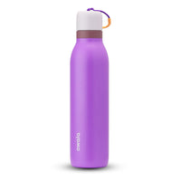 Owala FreeSip Twist Insulated Stainless Steel Water Bottle with Straw for Sports and Travel, BPA - Free, 24 - oz, Purple/Purple (California Grapevine) - 7DAY'S