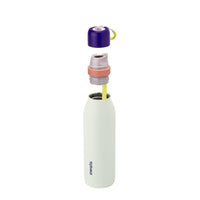 Owala FreeSip Twist Insulated Stainless Steel Water Bottle with Straw for Sports and Travel, BPA - Free, 24 - oz, Purple/Purple (California Grapevine) - 7DAY'S