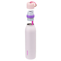 Owala FreeSip Twist Insulated Stainless Steel Water Bottle with Straw for Sports and Travel, BPA - Free, 24 - oz, Purple/Purple (California Grapevine) - 7DAY'S