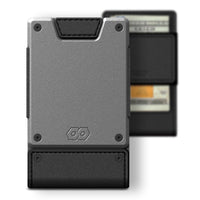 PROOF Wallet | Slim Minimalist Wallets for Men | Leather & Metal | RFID Wallet | Front/Back Pocket | Gift Box | Veteran Owned - 7DAY'S