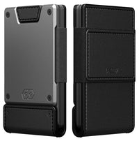 PROOF Wallet | Slim Minimalist Wallets for Men | Leather & Metal | RFID Wallet | Front/Back Pocket | Gift Box | Veteran Owned - 7DAY'S