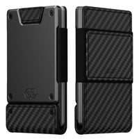 PROOF Wallet | Slim Minimalist Wallets for Men | Leather & Metal | RFID Wallet | Front/Back Pocket | Gift Box | Veteran Owned - 7DAY'S