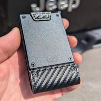 PROOF Wallet | Slim Minimalist Wallets for Men | Leather & Metal | RFID Wallet | Front/Back Pocket | Gift Box | Veteran Owned - 7DAY'S