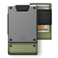 PROOF Wallet | Slim Minimalist Wallets for Men | Leather & Metal | RFID Wallet | Front/Back Pocket | Gift Box | Veteran Owned - 7DAY'S