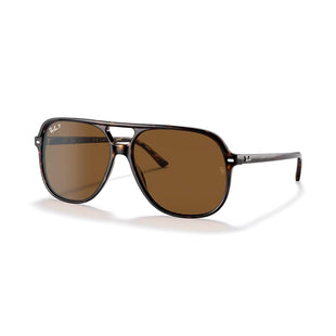Ray - Ban Bill RB2198 Square Sunglasses for Men for Women + BUNDLE With Designer iWear Complimentary Eyewear Kit - 7DAY'S