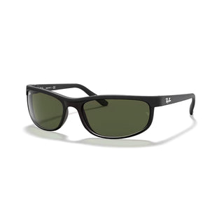 Ray - Ban RB2027 PREDATOR 2 Rectangular Sunglasses For Men For Women + Bundle with Designer iWear Kit - 7DAY'S