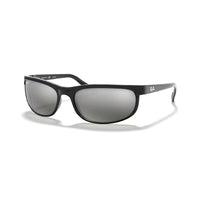 Ray - Ban RB2027 PREDATOR 2 Rectangular Sunglasses For Men For Women + Bundle with Designer iWear Kit - 7DAY'S