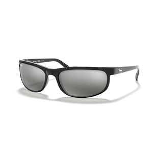 Ray-Ban RB2027 PREDATOR 2 Rectangular Sunglasses For Men For Women + Bundle with Designer iWear Kit