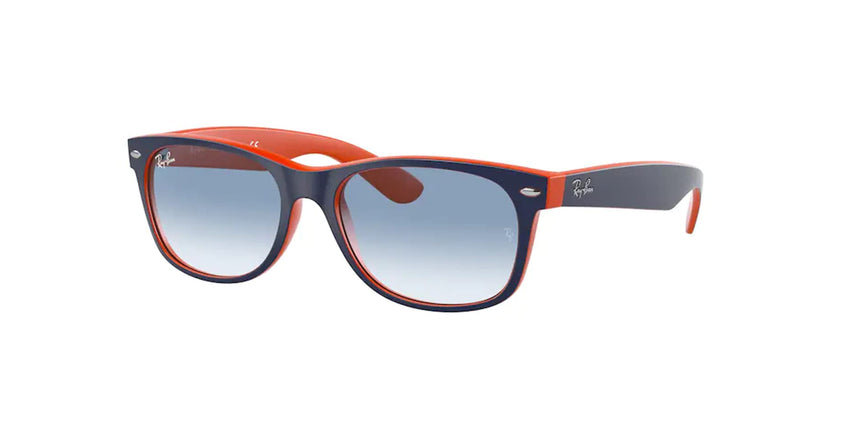 Ray - Ban RB2132 NEW WAYFARER Square Sunglasses For Men For Women + BUNDLE with Designer iWear Eyewear Care Kit - 7DAY'S