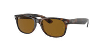 Ray - Ban RB2132 NEW WAYFARER Square Sunglasses For Men For Women + BUNDLE with Designer iWear Eyewear Care Kit - 7DAY'S