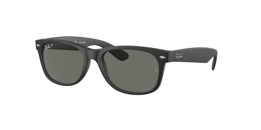 Ray - Ban RB2132 POLARIZED NEW WAYFARER Square Sunglasses For Men For Women + BUNDLE with Designer iWear Eyewear Care Kit - 7DAY'S
