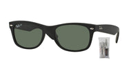 Ray - Ban RB2132 POLARIZED NEW WAYFARER Square Sunglasses For Men For Women + BUNDLE with Designer iWear Eyewear Care Kit - 7DAY'S
