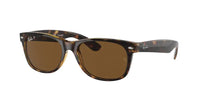 Ray - Ban RB2132 POLARIZED NEW WAYFARER Square Sunglasses For Men For Women + BUNDLE with Designer iWear Eyewear Care Kit - 7DAY'S