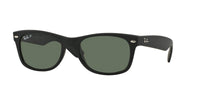 Ray - Ban RB2132 POLARIZED NEW WAYFARER Square Sunglasses For Men For Women + BUNDLE with Designer iWear Eyewear Care Kit - 7DAY'S