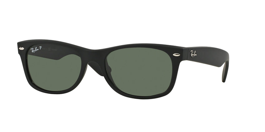 Ray - Ban RB2132 POLARIZED NEW WAYFARER Square Sunglasses For Men For Women + BUNDLE with Designer iWear Eyewear Care Kit - 7DAY'S