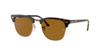Ray - Ban RB3016 CLUBMASTER Sunglasses For Men For Women + BUNDLE with Designer iWear Eyewear Care Kit - 7DAY'S