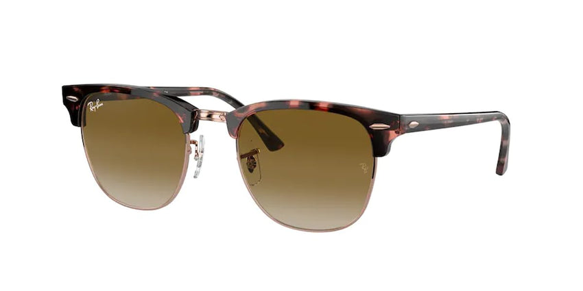 Ray - Ban RB3016 CLUBMASTER Sunglasses For Men For Women + BUNDLE with Designer iWear Eyewear Care Kit - 7DAY'S