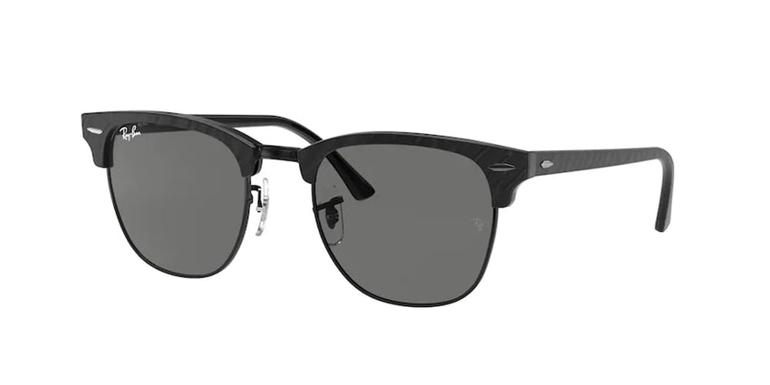 Ray - Ban RB3016 CLUBMASTER Sunglasses For Men For Women + BUNDLE with Designer iWear Eyewear Care Kit - 7DAY'S
