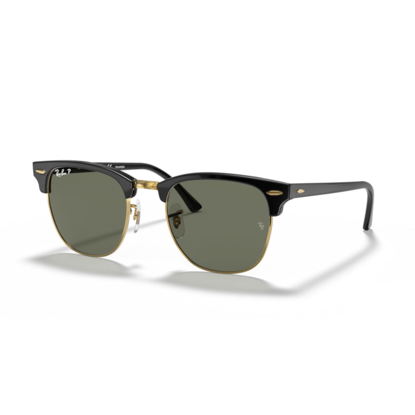 Ray - Ban RB3016 CLUBMASTER Sunglasses For Men For Women + BUNDLE with Designer iWear Eyewear Care Kit - 7DAY'S