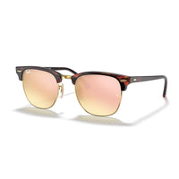 Ray - Ban RB3016 CLUBMASTER Sunglasses For Men For Women + BUNDLE with Designer iWear Eyewear Care Kit - 7DAY'S