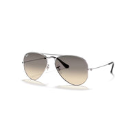Ray - Ban RB3025 Metal Aviator Sunglasses For Men For Women + BUNDLE with Designer iWear Eyewear Care Kit - 7DAY'S