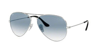 Ray - Ban RB3025 Metal Aviator Sunglasses For Men For Women + BUNDLE with Designer iWear Eyewear Care Kit - 7DAY'S