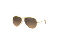Ray - Ban RB3025 Metal POLARIZED Aviator Sunglasses For Men For Women + BUNDLE with Designer iWear Eyewear Care Kit - 7DAY'S
