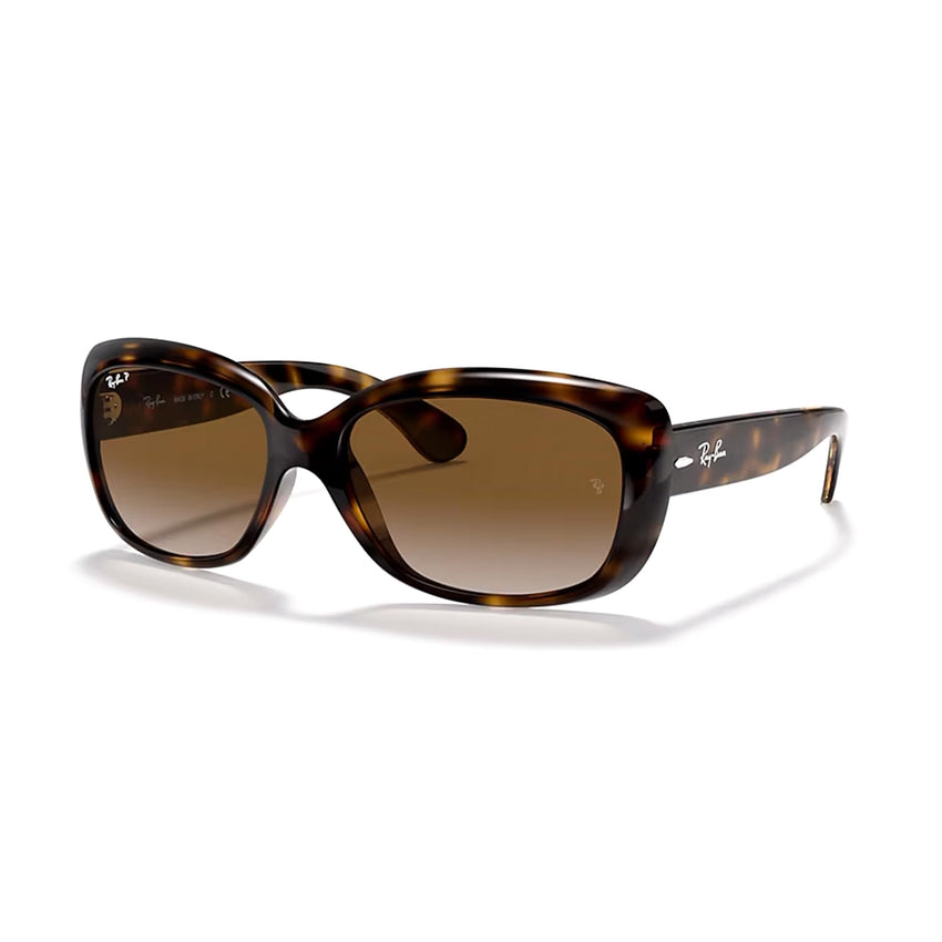 Ray - Ban RB4101 JACKIE OHH Cat Eye Sunglasses For Women + BUNDLE with Designer iWear Eyewear Care Kit - 7DAY'S