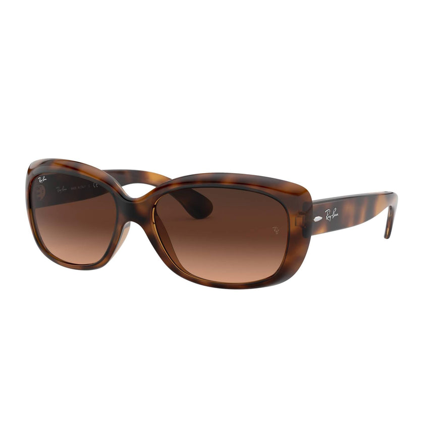 Ray - Ban RB4101 JACKIE OHH Cat Eye Sunglasses For Women + BUNDLE with Designer iWear Eyewear Care Kit - 7DAY'S
