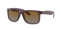 Ray - Ban RB4165 JUSTIN Sunglasses For Men For Women+ BUNDLE with Designer iWear Eyewear Care Kit - 7DAY'S