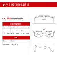 Ray - Ban RB4165 JUSTIN Sunglasses For Men For Women+ BUNDLE with Designer iWear Eyewear Care Kit - 7DAY'S