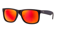 Ray - Ban RB4165 JUSTIN Sunglasses For Men For Women+ BUNDLE with Designer iWear Eyewear Care Kit - 7DAY'S