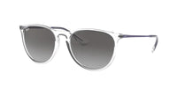 Ray - Ban RB4171 ERIKA Round Sunglasses For Women + BUNDLE with Designer iWear Eyewear Care Kit - 7DAY'S