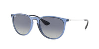 Ray - Ban RB4171 ERIKA Round Sunglasses For Women + BUNDLE with Designer iWear Eyewear Care Kit - 7DAY'S