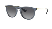 Ray - Ban RB4171 ERIKA Round Sunglasses For Women + BUNDLE with Designer iWear Eyewear Care Kit - 7DAY'S