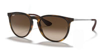 Ray - Ban RB4171 ERIKA Round Sunglasses For Women + BUNDLE with Designer iWear Eyewear Care Kit - 7DAY'S