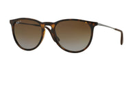 Ray - Ban RB4171 ERIKA Round Sunglasses For Women + BUNDLE with Designer iWear Eyewear Care Kit - 7DAY'S